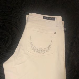 Rock&Republic white jeans size 14M.  Like new!